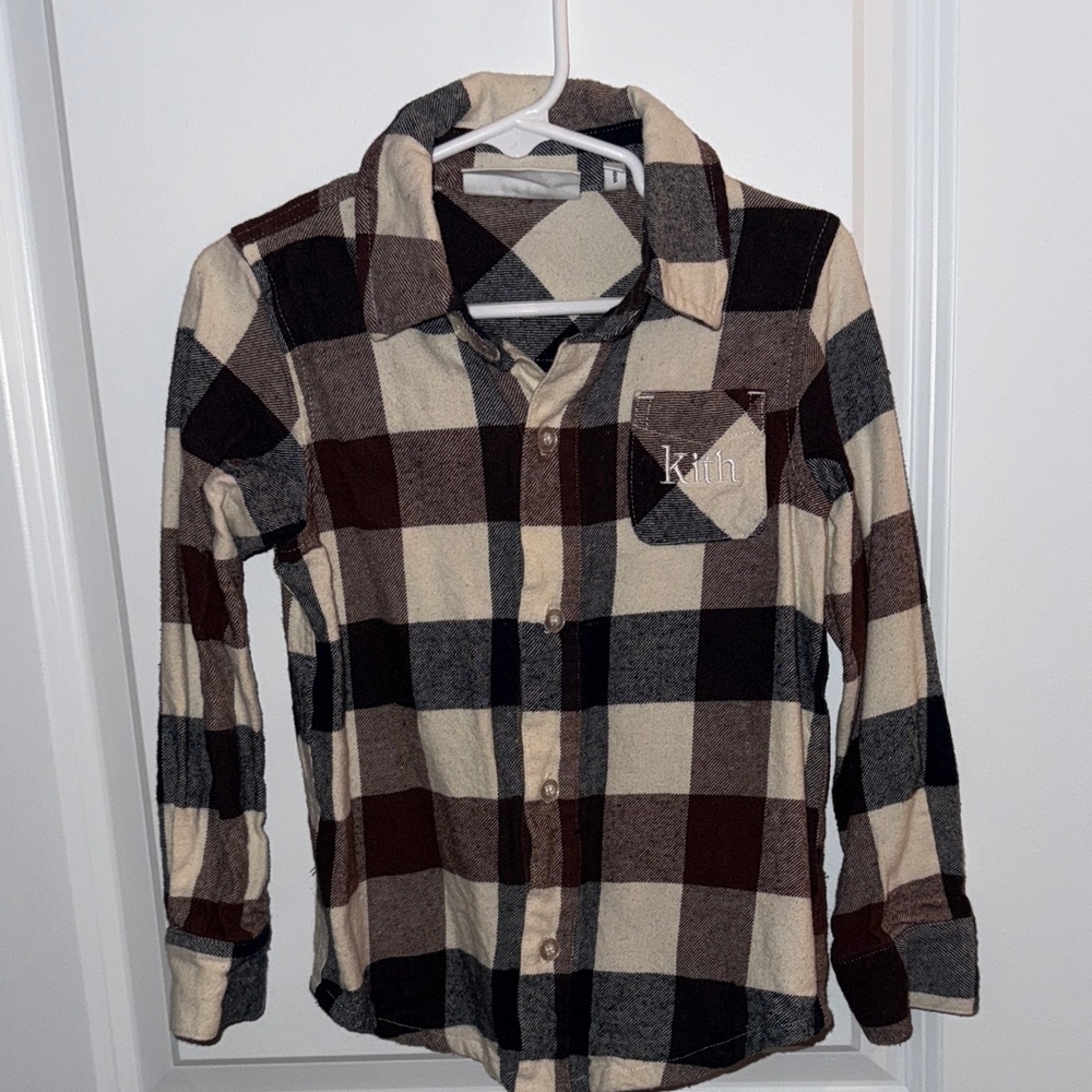 Kith Kids Plaid Flannel